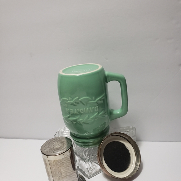 DAVID's TEA Mason Jar Style Mug With Lid & Infuser - Picture 6 of 7